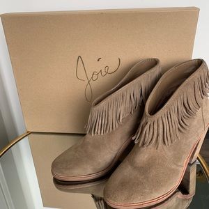 JOIE Fringe Booties!